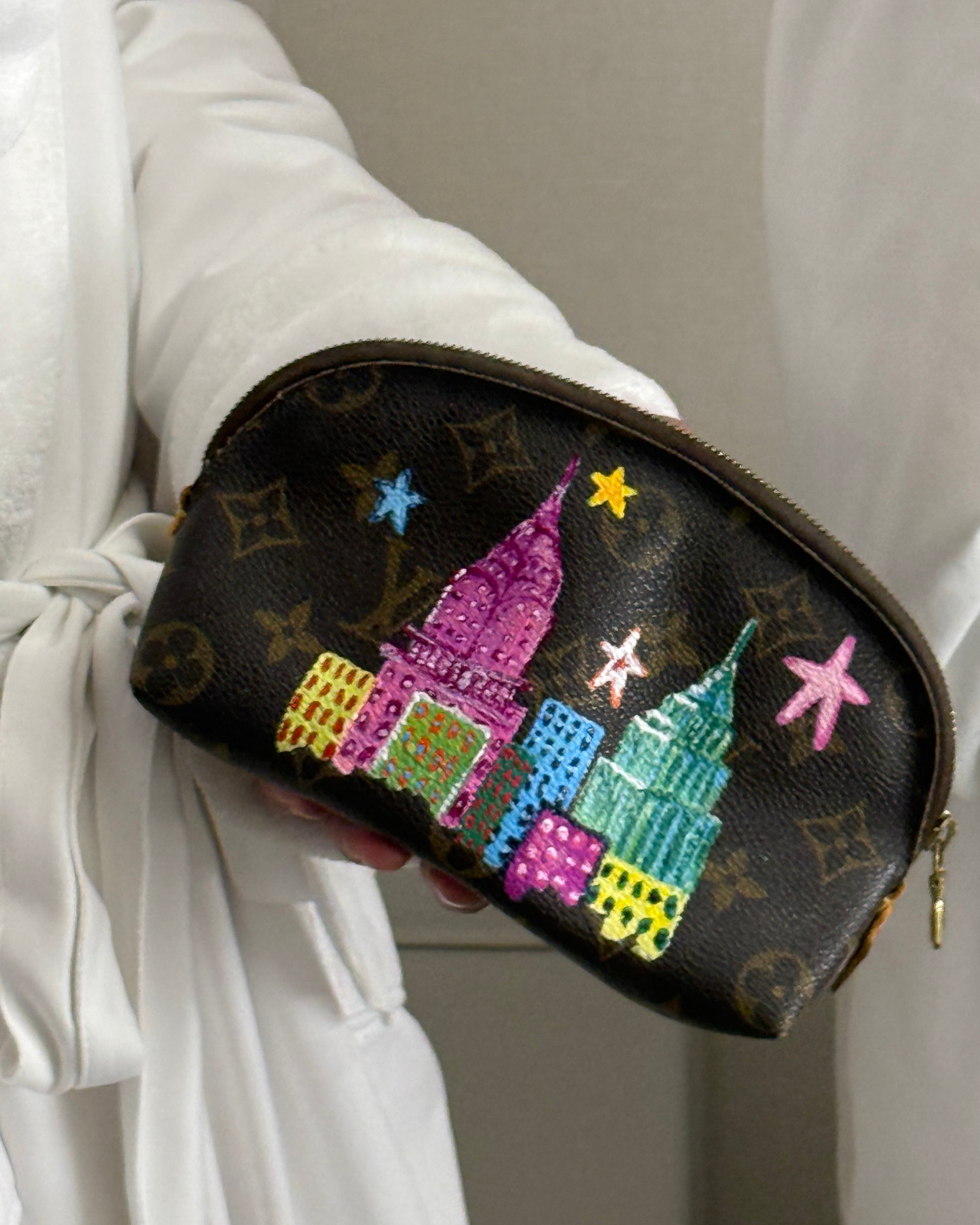 City that Never Sleeps Makeup Bag