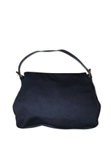 Fendi black neoprene small mama bag