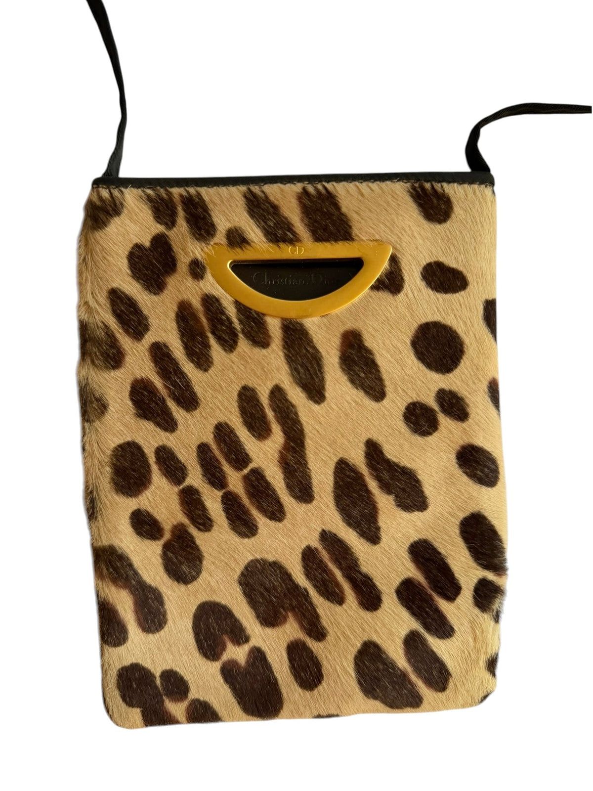 Dior mini ponyhair cheetah malice bag