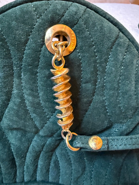 Fendi Vintage Velvet Pasta Bag