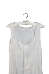 White Milkmaid Dress
