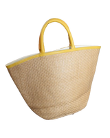 Yellow Straw Bag