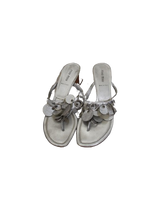 Miu Miu Silver Sandals