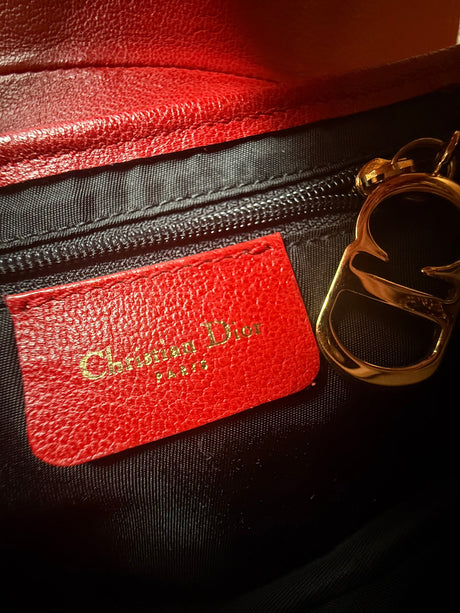 Dior Vintage Leather Saddle