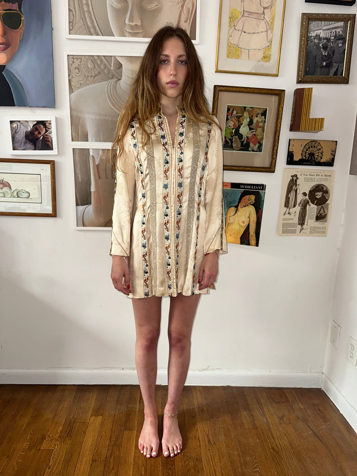 Thea Porter Couture Silk Jacket
