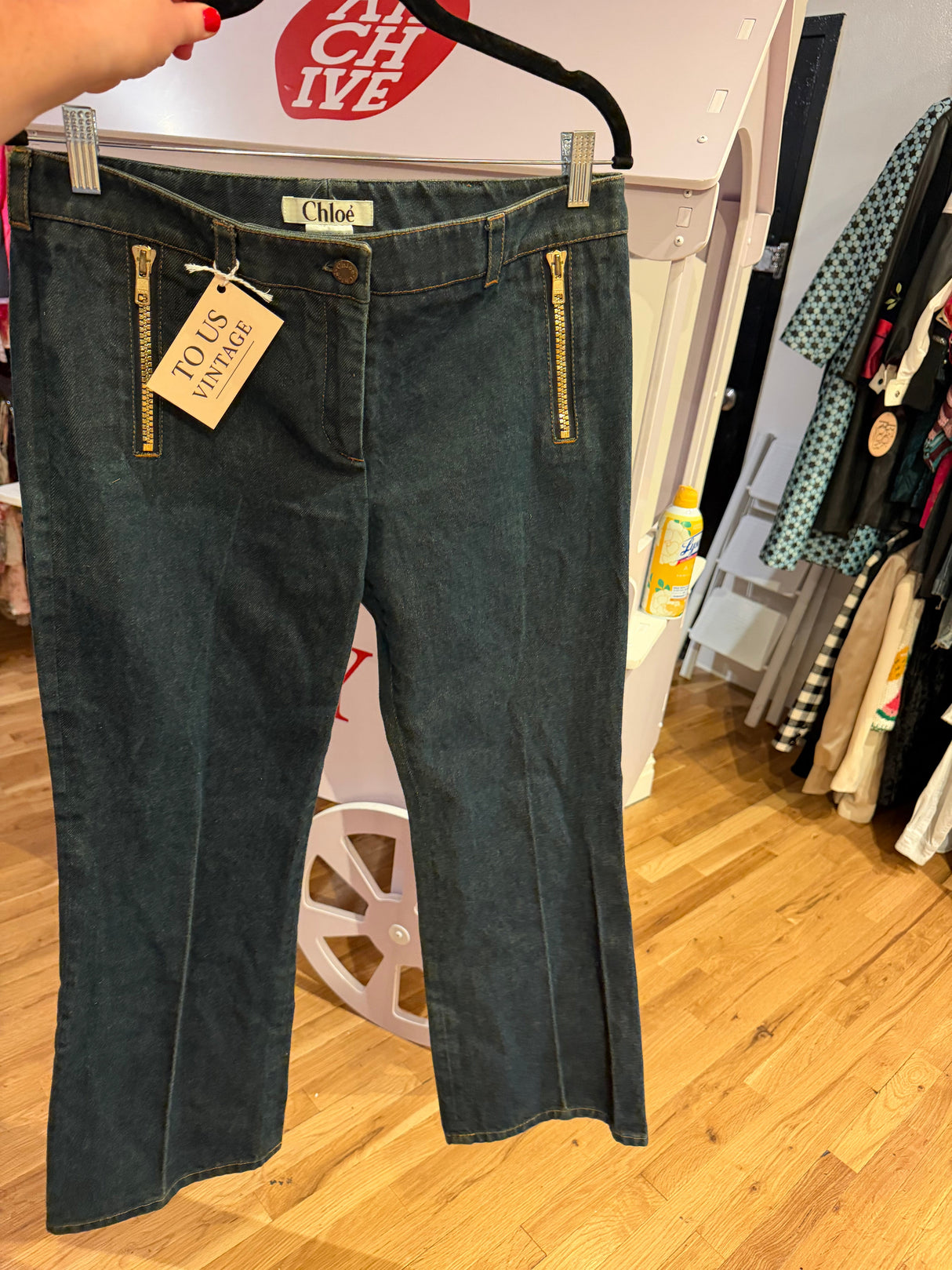 Ultra Rare 2001 Chloe Runway Horse Pants - TUV #83217