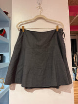 Vintage DKNY gray wool skirt size 8