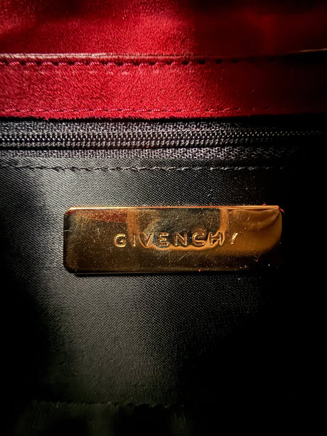 Givenchy Vintage Suede Soutache