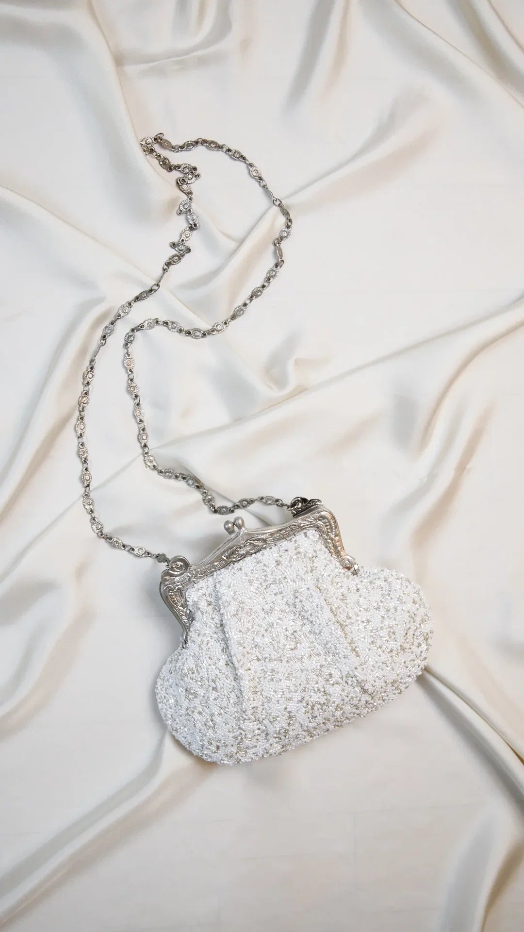 The Vintage New Yorker x ITES Fully Beaded Clutch