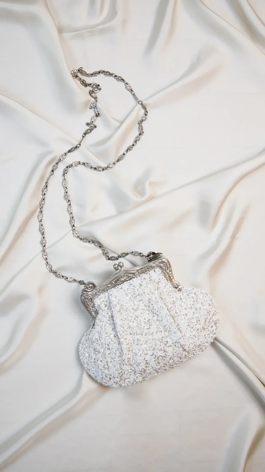 The Vintage New Yorker x ITES Fully Beaded Clutch