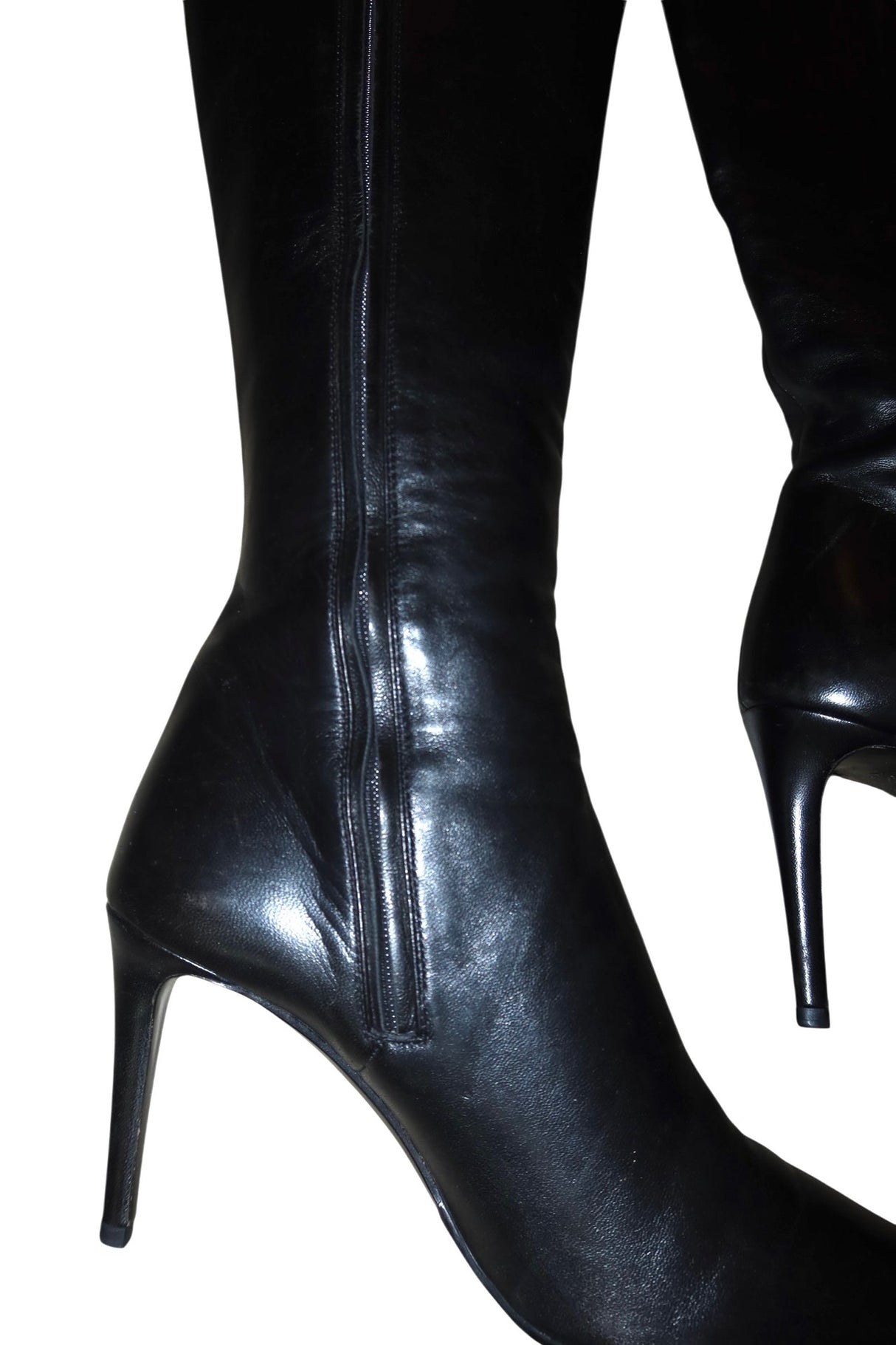 Prada black boots (38)