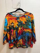 Lamp post bedazzled tee - tuv #123234