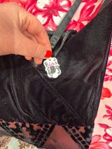 Velvet burgundy burn out mini dress