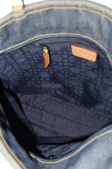 Dior denim tote bag