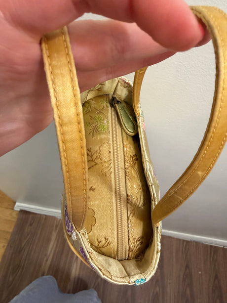 Vintage gold corset purse - TUV #791791