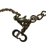 Dior Vintage Tri-Leaf Chain