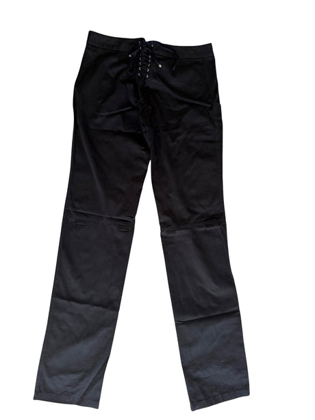 Dolce & Gabbana navy sailor button pants with corset back (44)