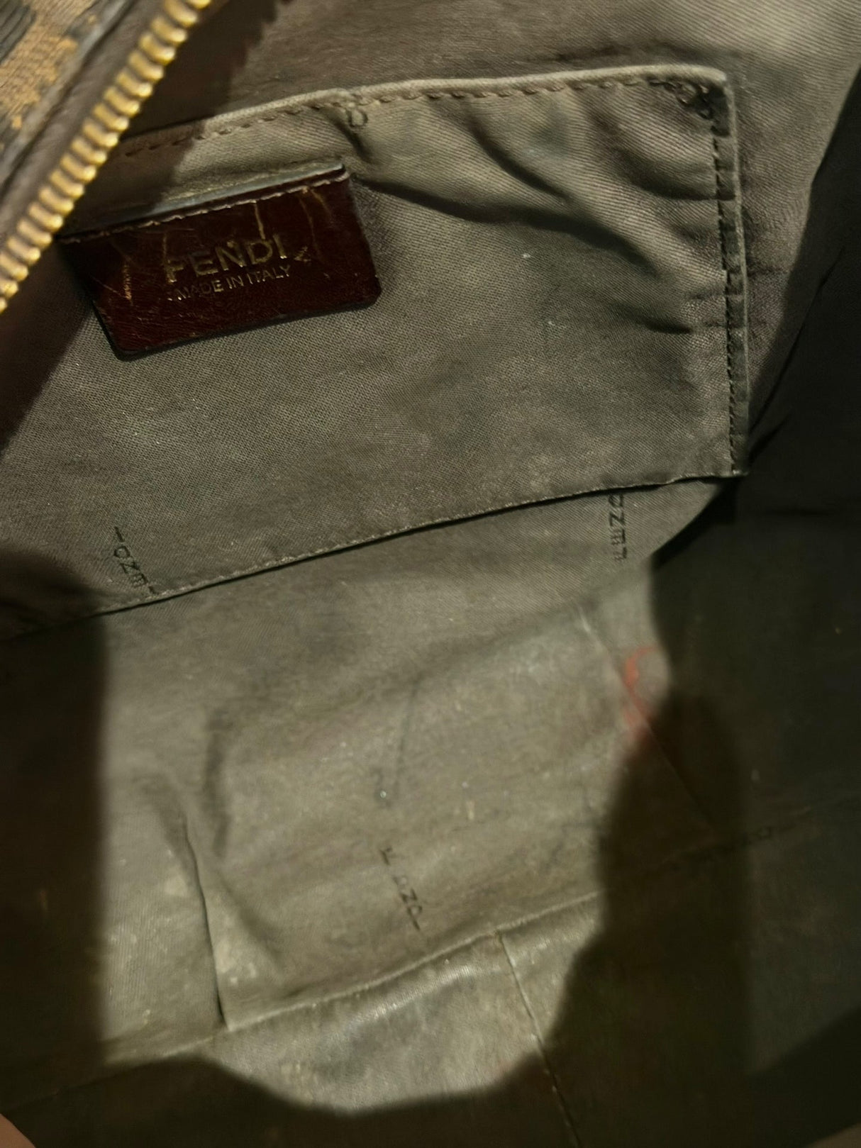 Fendi Mia zucca hobo bag