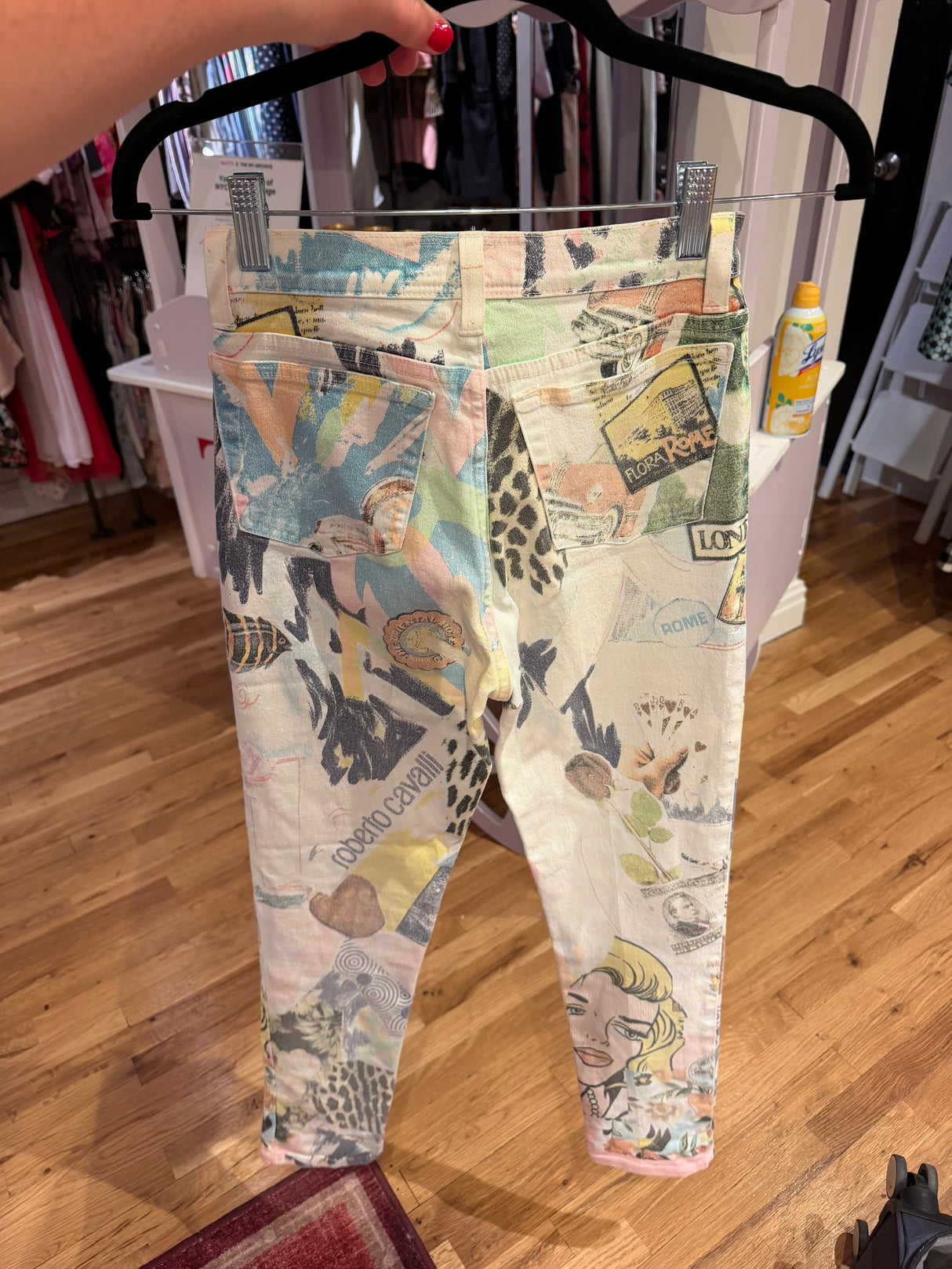 VTG Roberto cavalli white jeans - TUV #567824