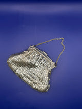 Vintage Silver Mini Mesh Bag