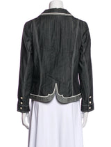 Escada Denim Detail Blazer