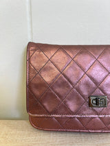 CHANEL Matelasse 2.25 Chain Wallet Shoulder Bag Leather Pink (Copy)