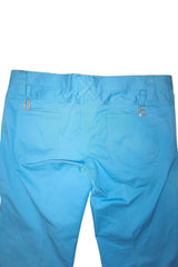 Dolce & Gabbana blue pants with DG rhinestone details