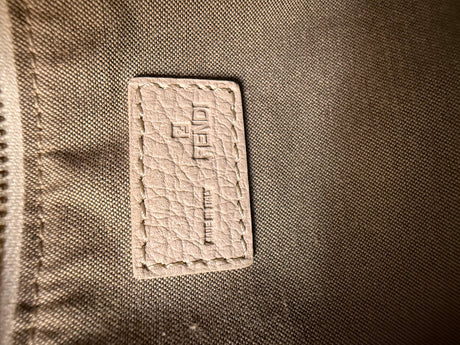 Fendi Vintage Pastel Zucchino Pochette