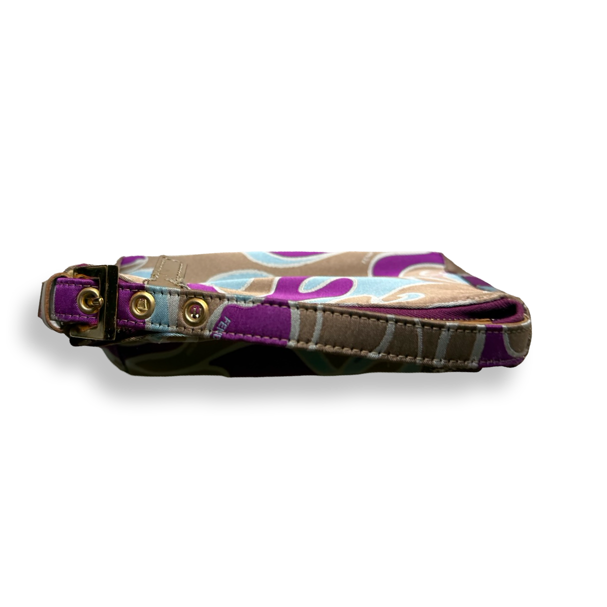 Fendi Vintage Psychedelic Swirl Pochette