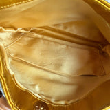 Gucci Vintage Satin Bamboo Hobo