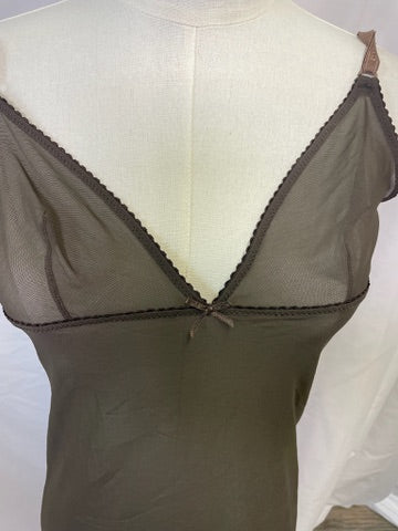Dolce & Gabbana Underwear Sheer Mesh Slip Dress
