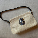 Fendi Vintage Zucca Shoulder Bag