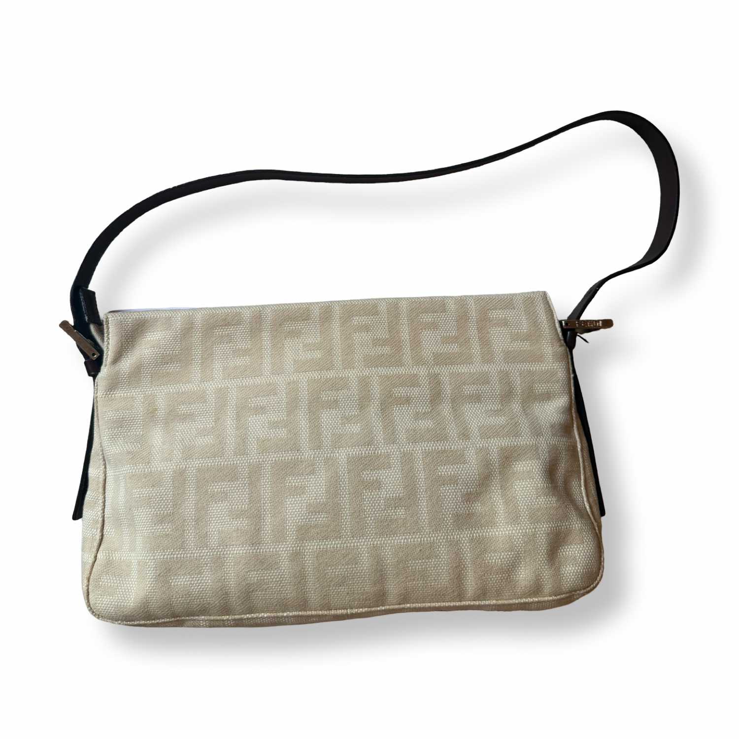 Fendi Vintage Zucca Shoulder Bag