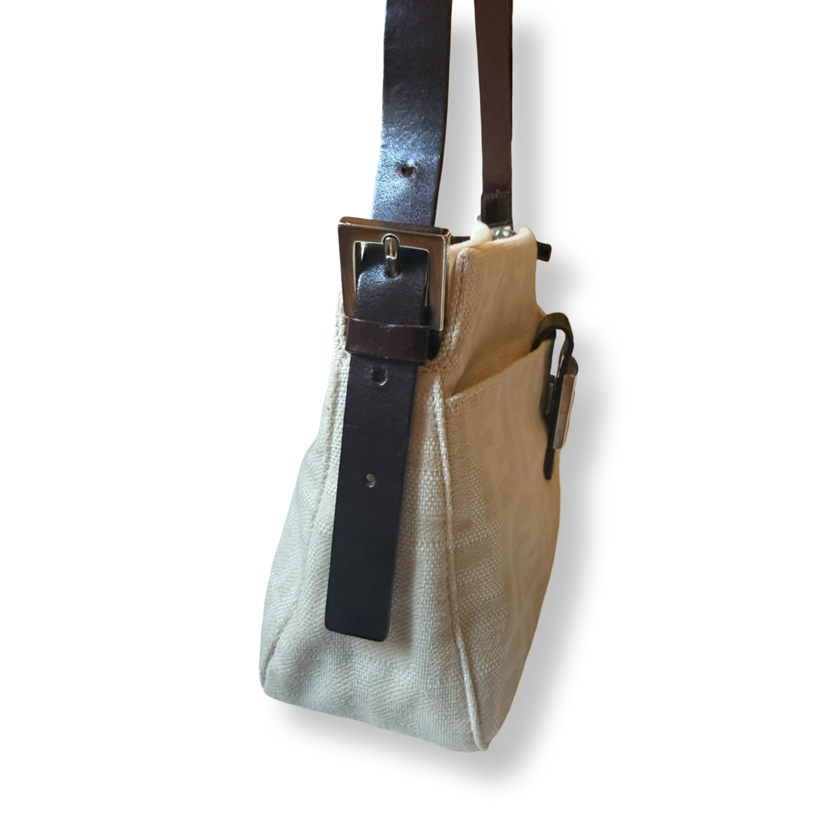 Fendi Vintage Zucca Shoulder Bag