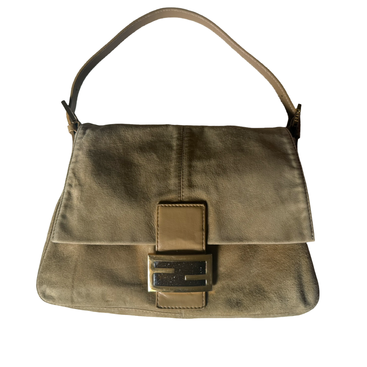 Fendi Vintage Mama Baguette Suede