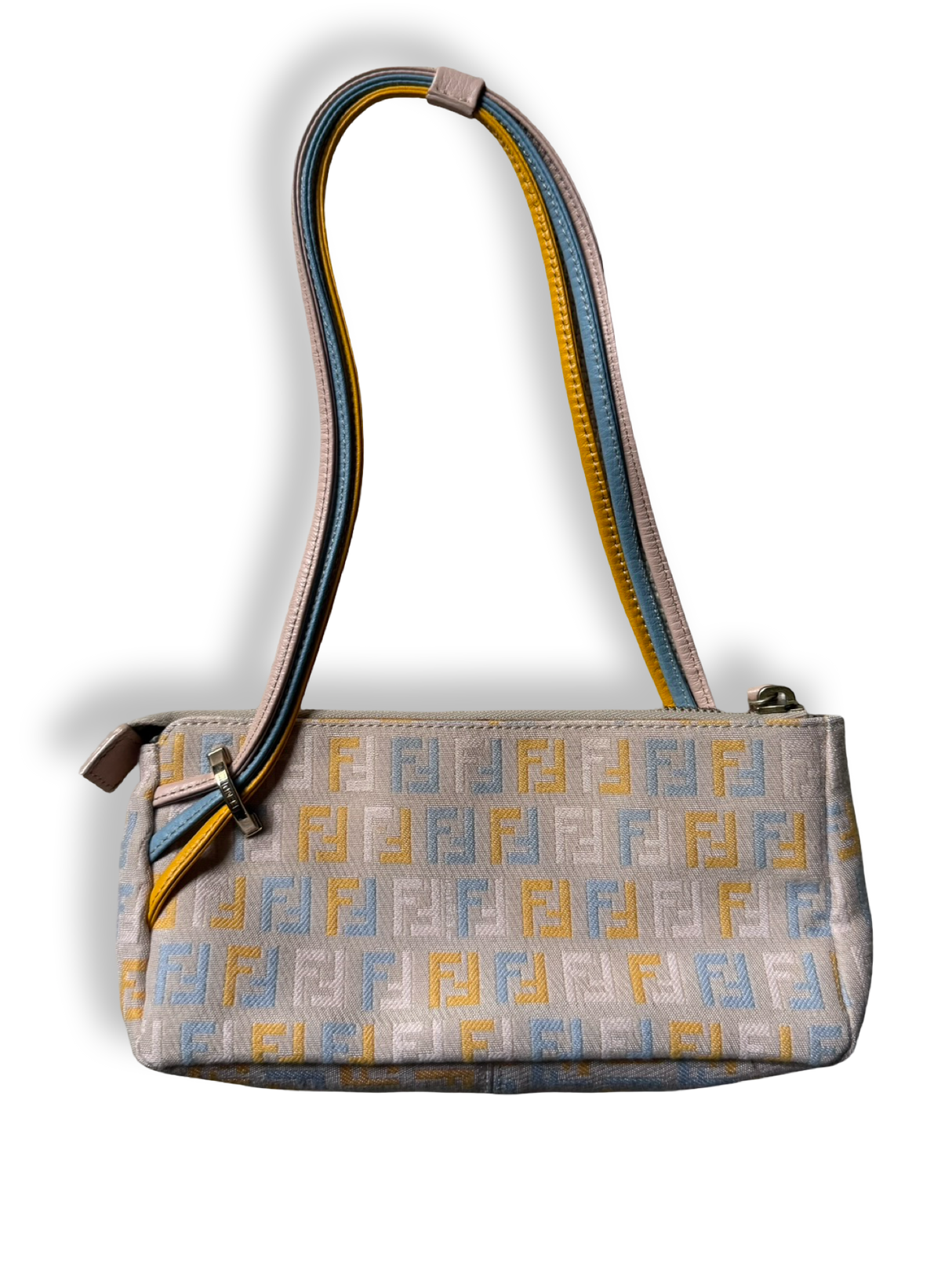 Fendi Vintage Pastel Zucchino Pochette