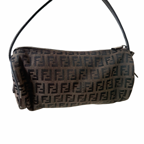 Fendi Zucchino Barrel Pouch