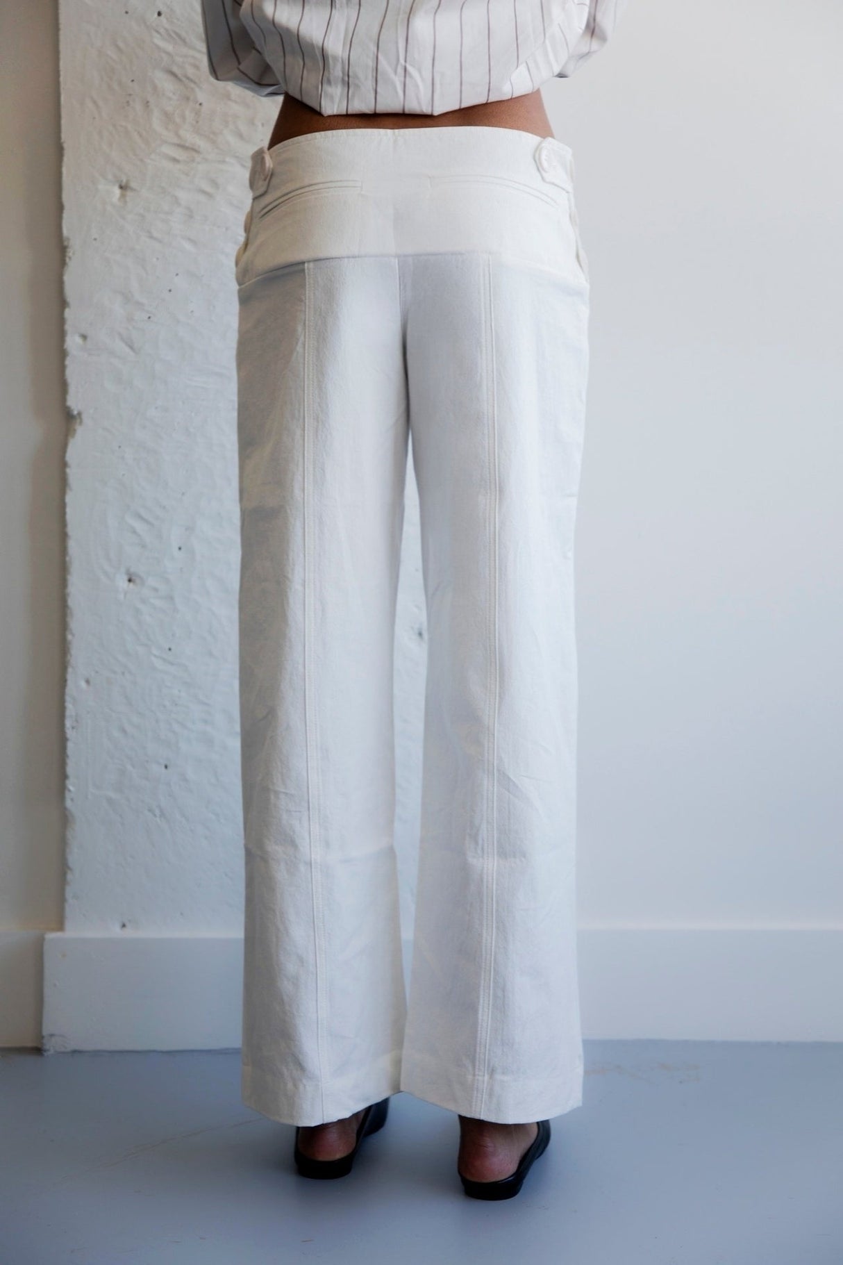 Bone straight leg pants