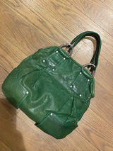 Green kooba leather bag