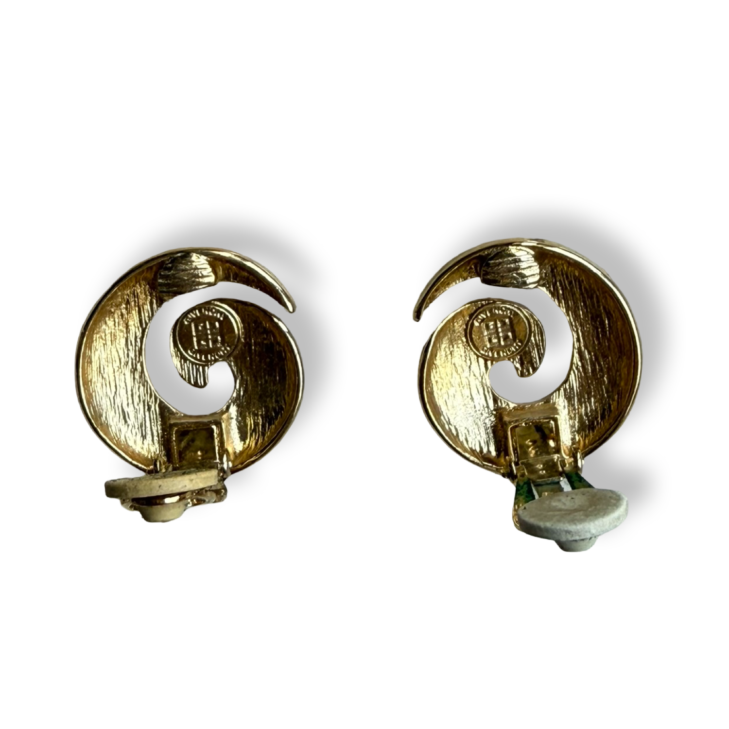 Givenchy Vintage Swirl Earrings