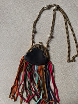Gucci Aimalier Fringe Frame Bag