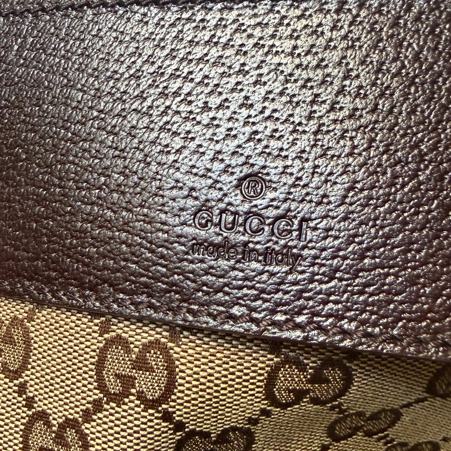 Gucci Vintage Signature Waist Bag