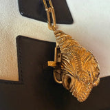 Gucci Vintage Tiger Charm Shoulder