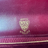 Gucci Vintage Suede Horsebit Clutch