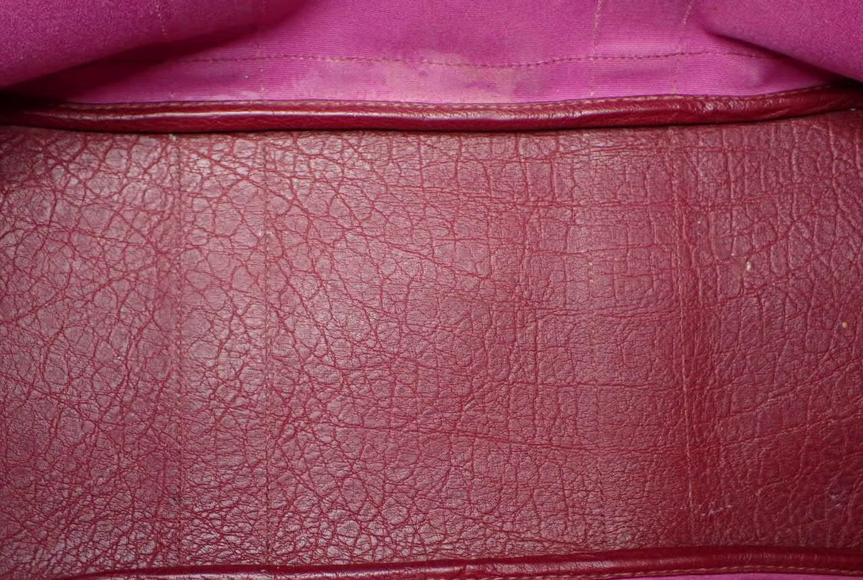Hermès Garden Party Canvas Tote in Rouge H