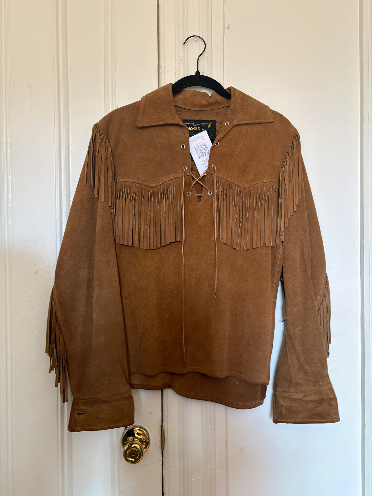 fringe suede jacket