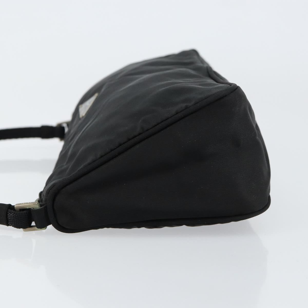 #60 Prada Accessory Nylon Black Silver