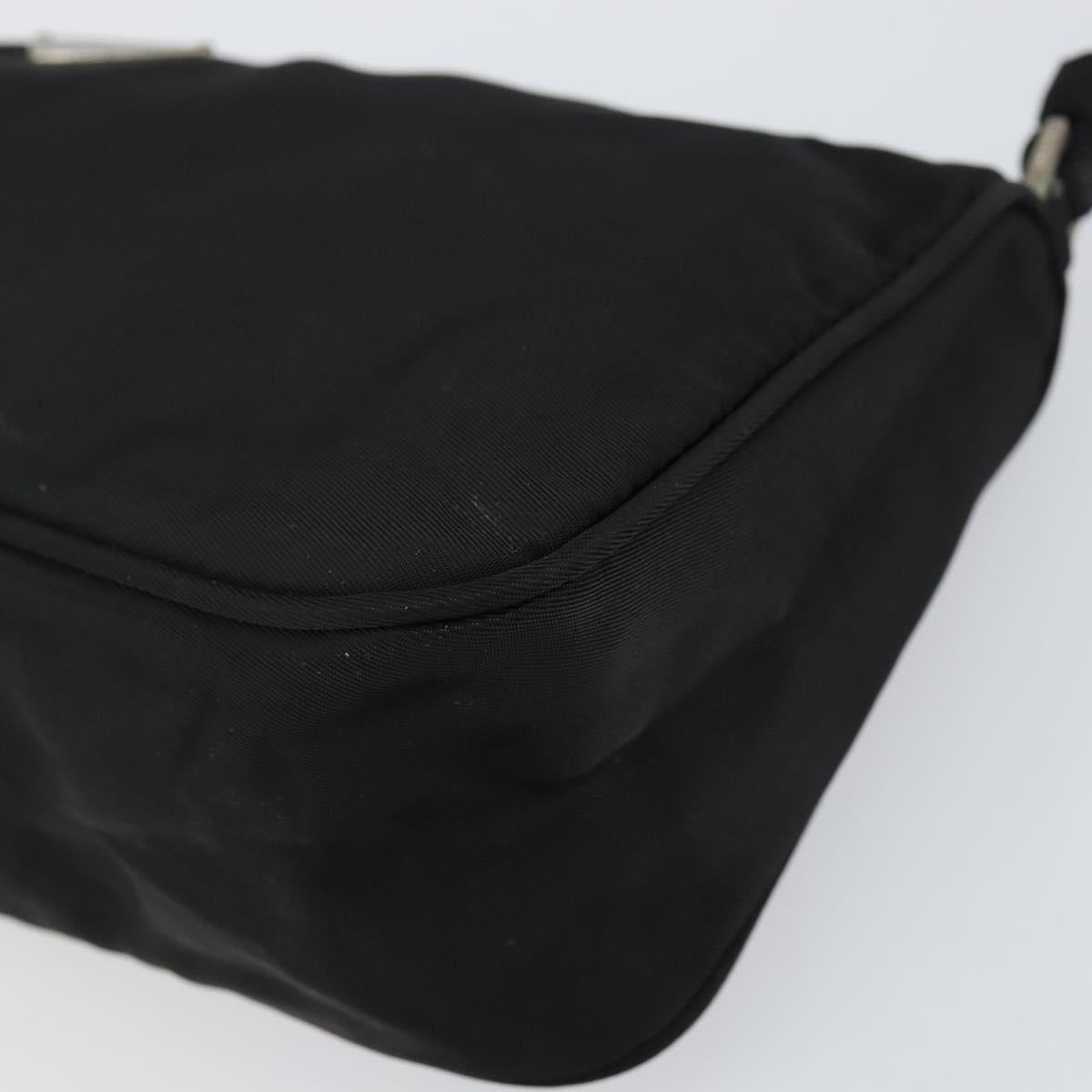 #60 Prada Accessory Nylon Black Silver
