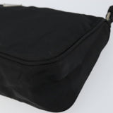 #60 Prada Accessory Nylon Black Silver