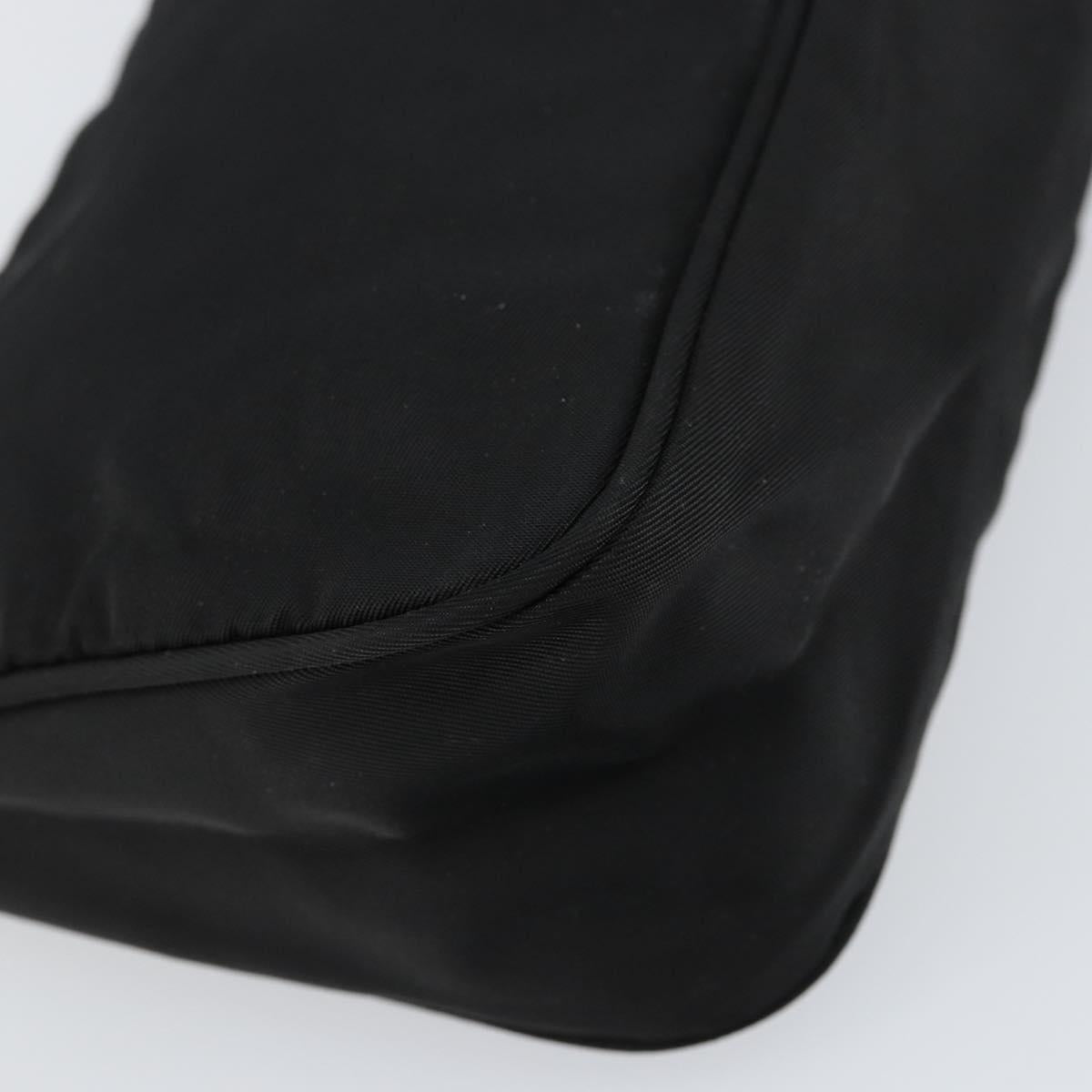 #60 Prada Accessory Nylon Black Silver